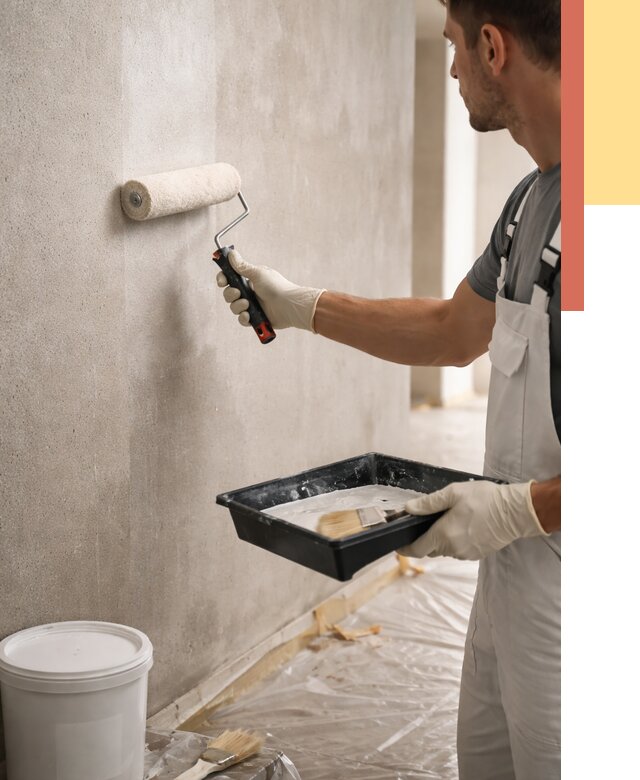 Грунтовка стен в Людиново от 2239 руб. м2 — быстро, недорого, с материалом | ОТДЕЛОЧНИК-Люд