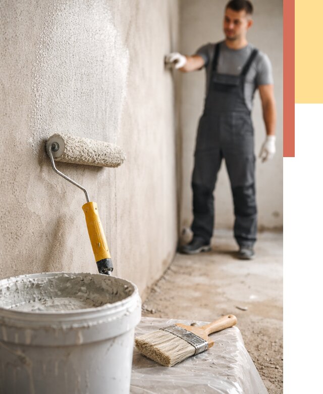 Нанесение бетоноконтакта на стены в Людиново от 4275 руб. быстро и недорого | ОТДЕЛОЧНИК-Люд