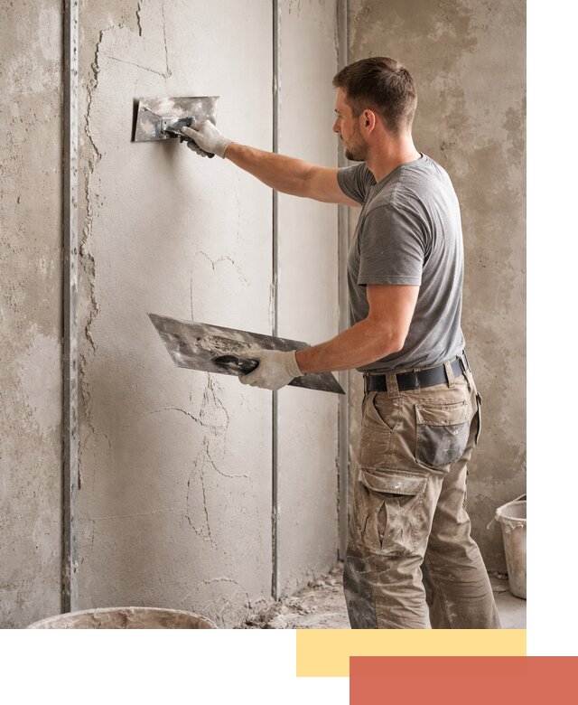 Штукатурка стен гипсовая в Людиново — качественный и быстрый монтаж