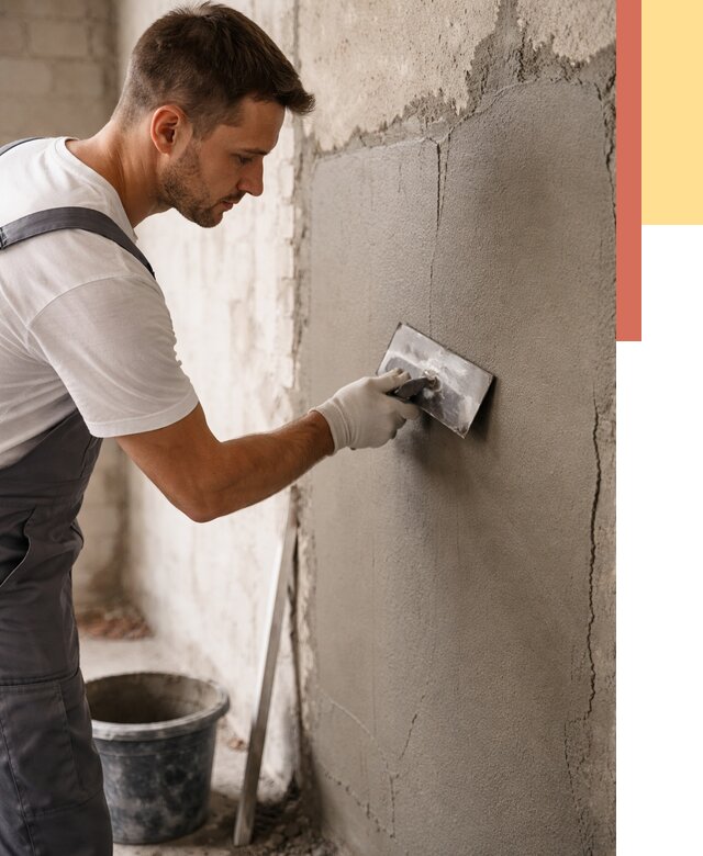 Штукатурка стен под плитку в Людиново от 4275 руб./м2 — выравнивание под плитку | ОТДЕЛОЧНИК-Люд