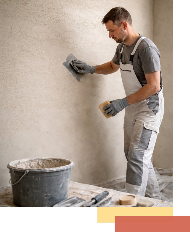 Декоративная штукатурка травертин в Людиново для стен и потолков