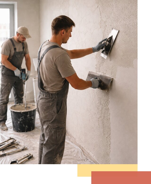 Структурная штукатурка стен в Людиново — качественная отделка поверхностей