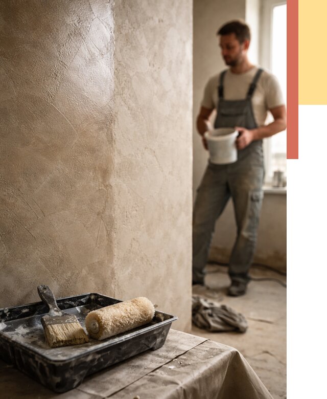 Нанесение воска на штукатурку в Людиново от 3562 руб. | Услуги ОТДЕЛОЧНИК-Люд