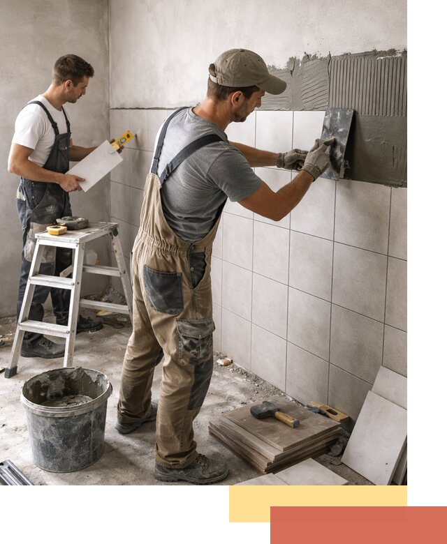 Укладка плитки на стены в Людиново профессионально и надежно