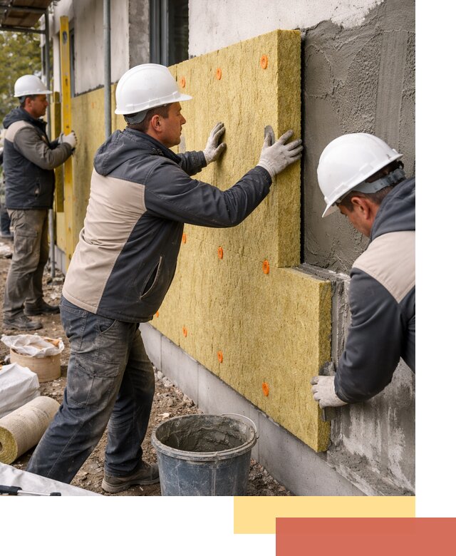 Утепление стен минватой в Людиново — тепло и звукоизоляция