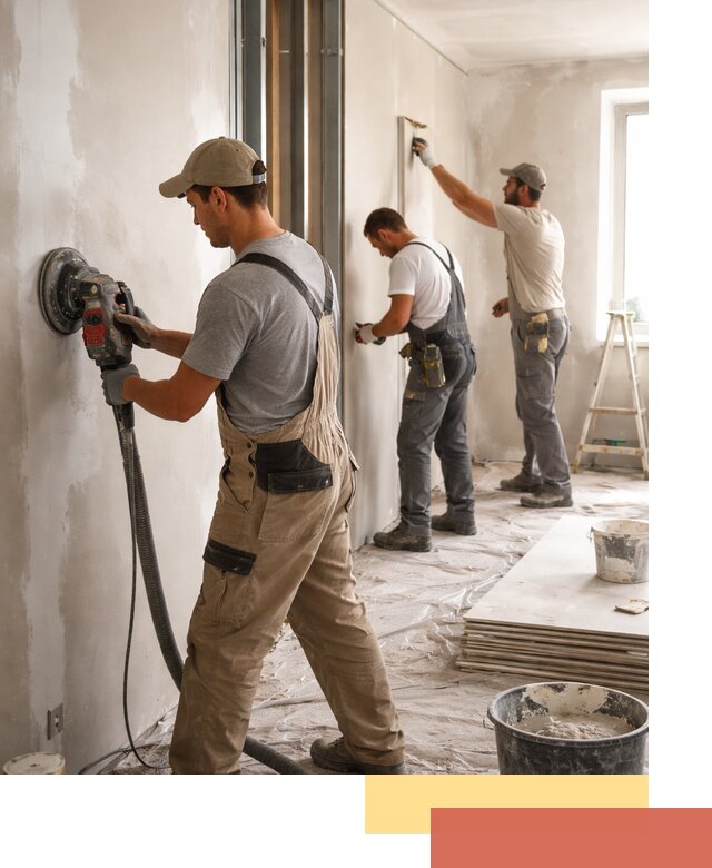 Профессиональная отделка стен в Людиново качественно и в срок