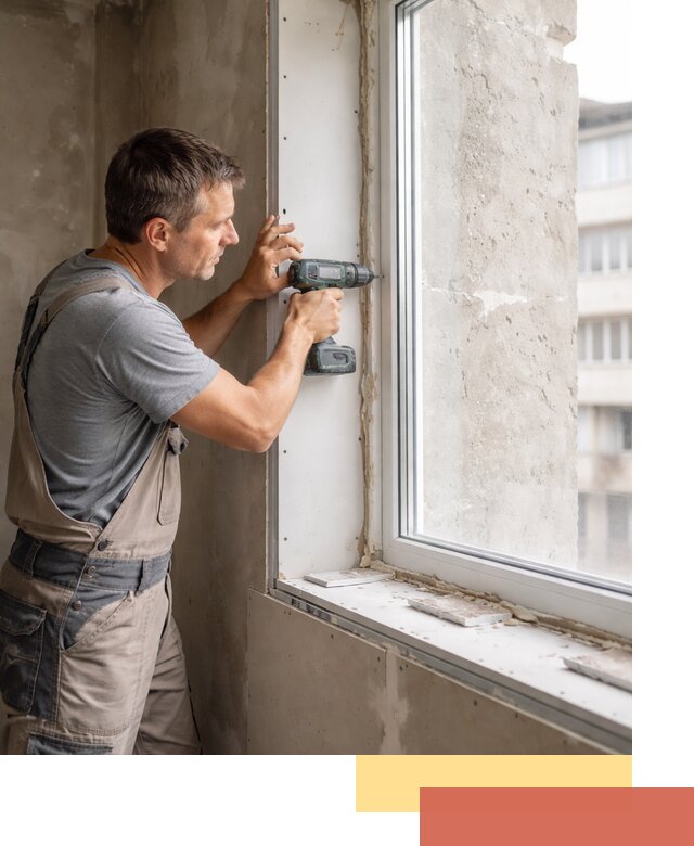 Монтаж гипсокартонных откосов в Людиново под ключ