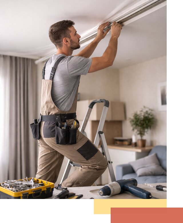 Ремонт натяжных потолков в Людиново — качественно и оперативно