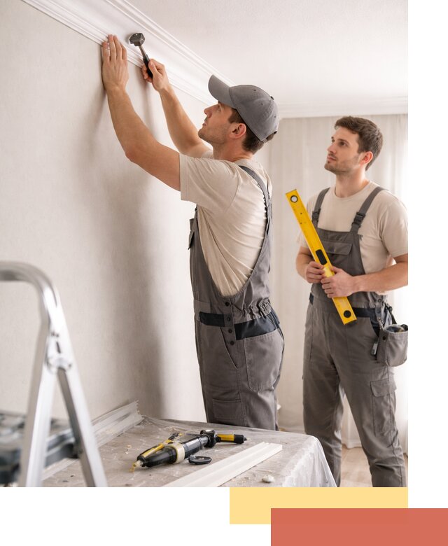 Монтаж потолочного плинтуса в Людиново качественно и быстро